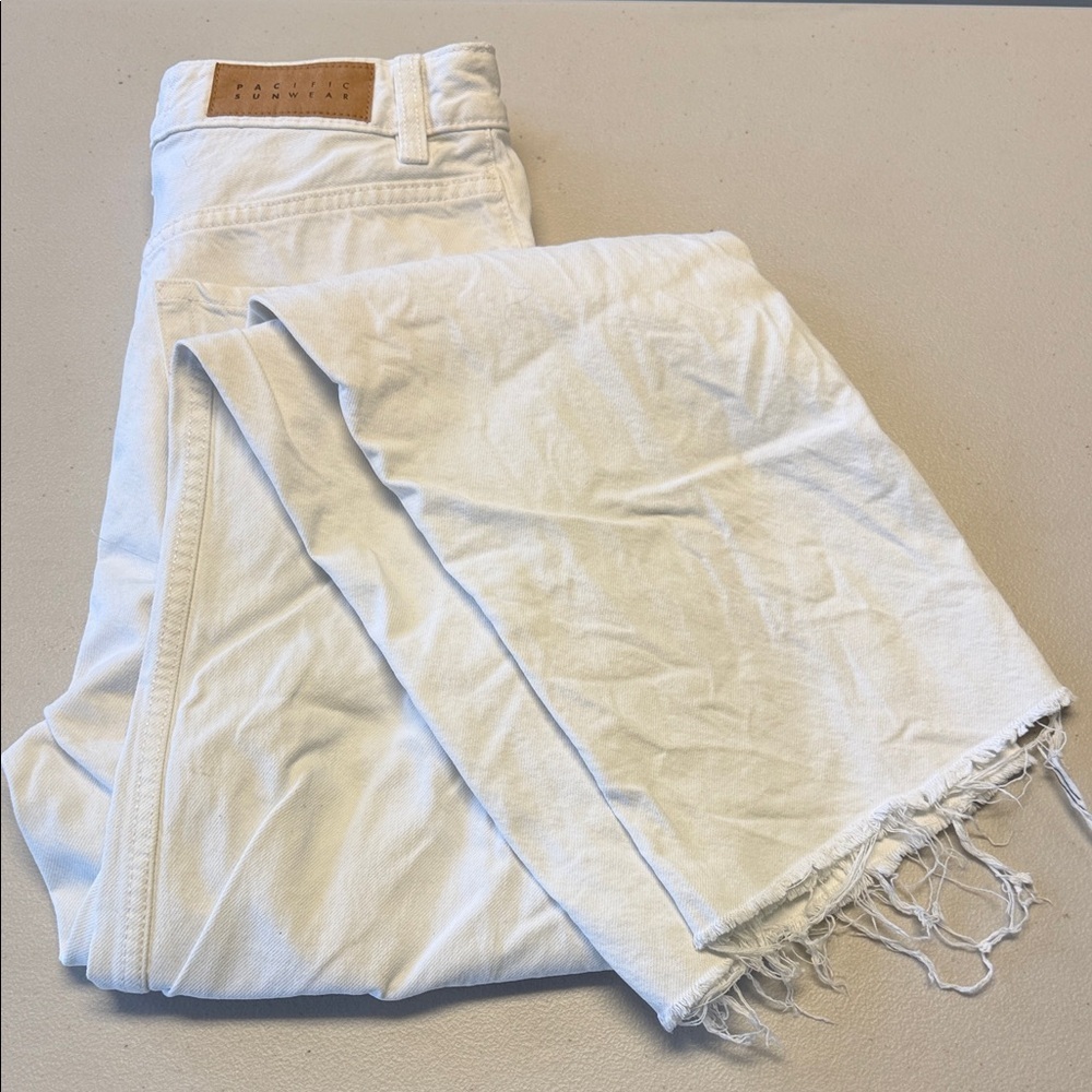 Pacsun 90’s Boyfriend White Jeans